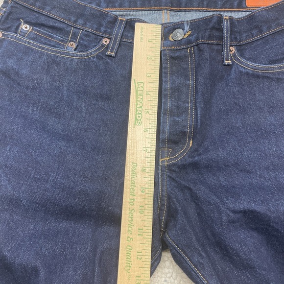 Jean Shop Selvedge Denim Jeans Slim Fit Mens Size 36x30 • MINT CONDITION - Picture 7 of 12